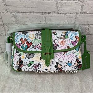 Disney Dooney & Bourke 10th Anniversary Sketch Bag
